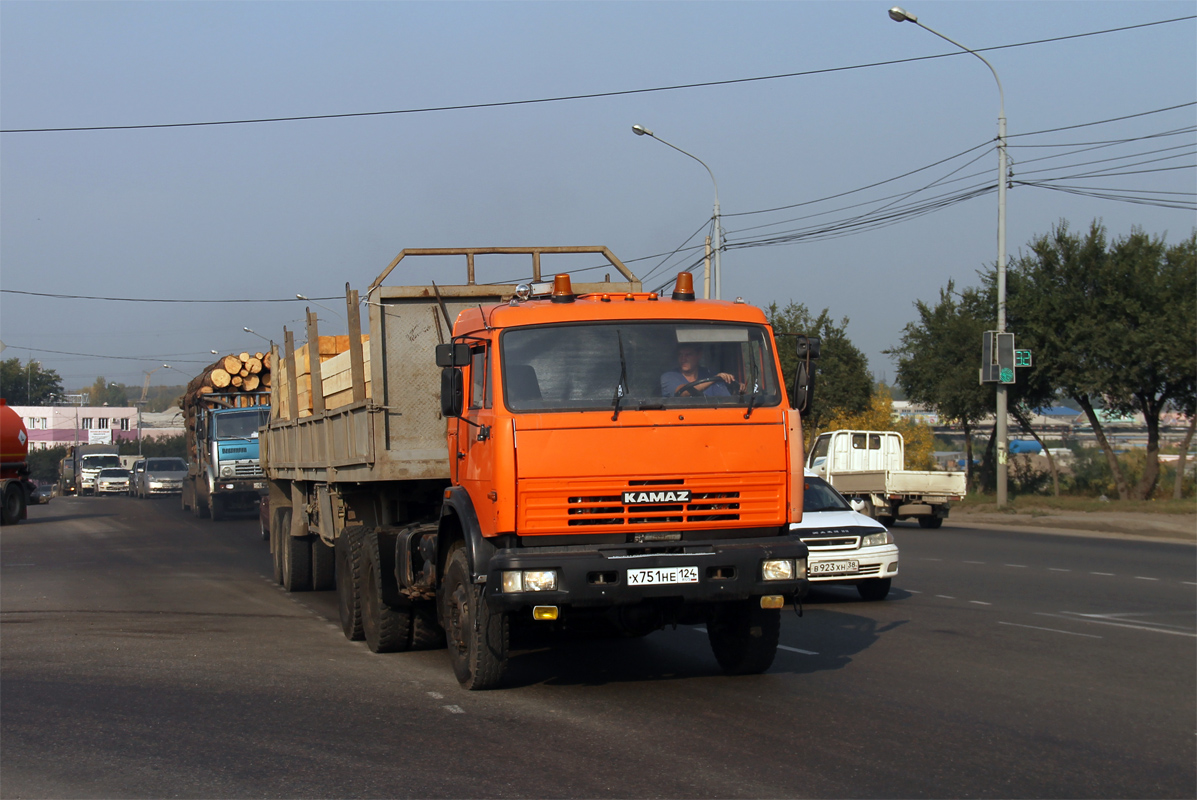 Красноярский край, № Х 751 НЕ 124 — КамАЗ-53228-15 [53228R]