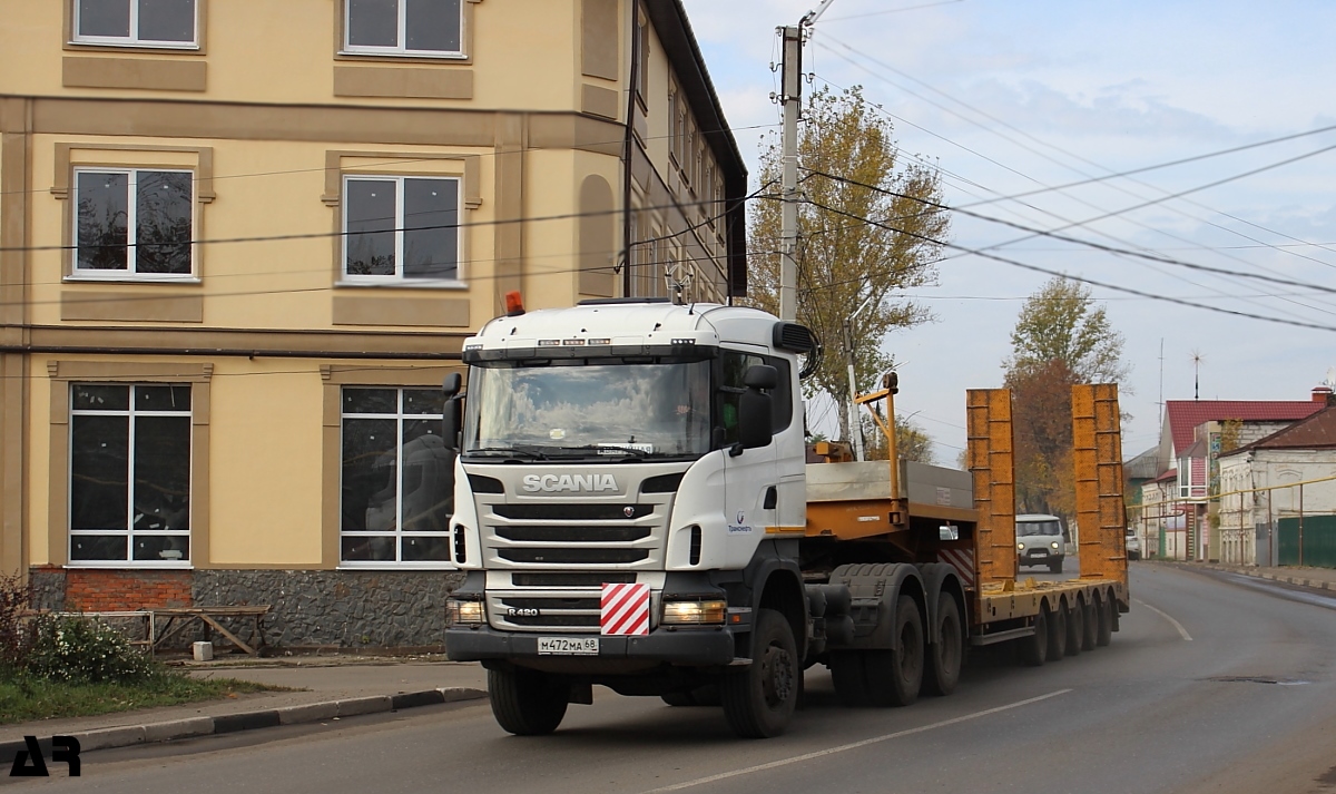 Тамбовская область, № М 472 МА 68 — Scania ('2009) R420