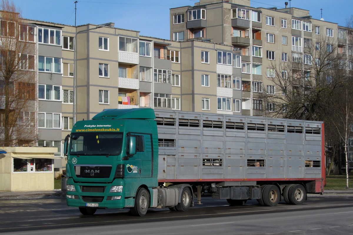 Литва, № DTR 256 — MAN TGX ('2007) 18.440