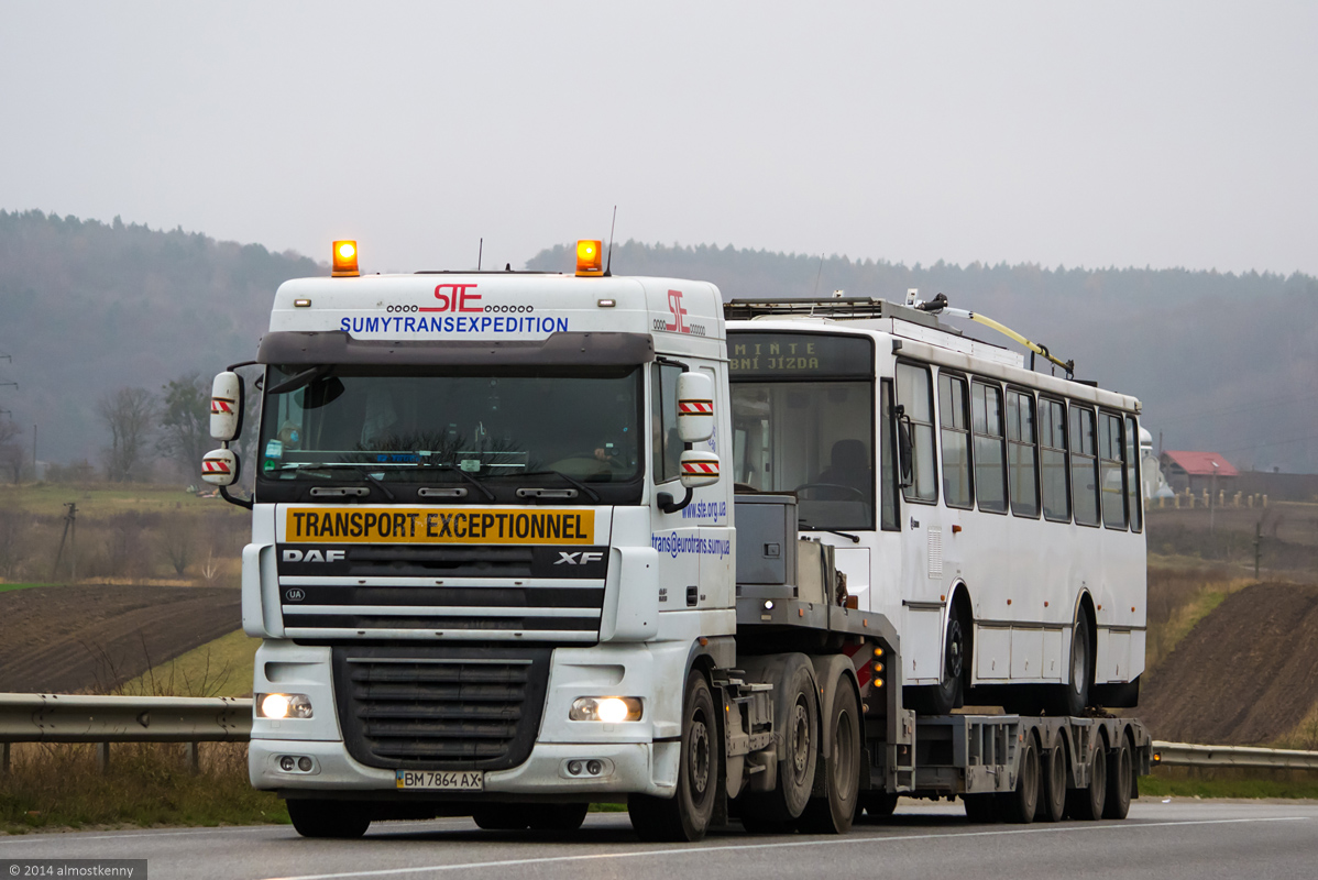 Сумская область, № ВМ 7864 АХ — DAF XF105 FTG