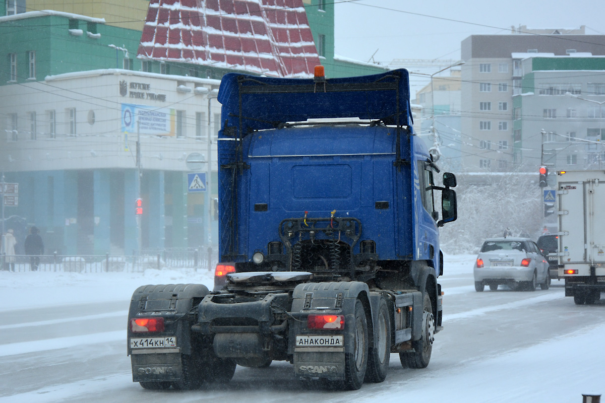 Саха (Якутия), № Х 414 КН 14 — Scania ('2011) P400