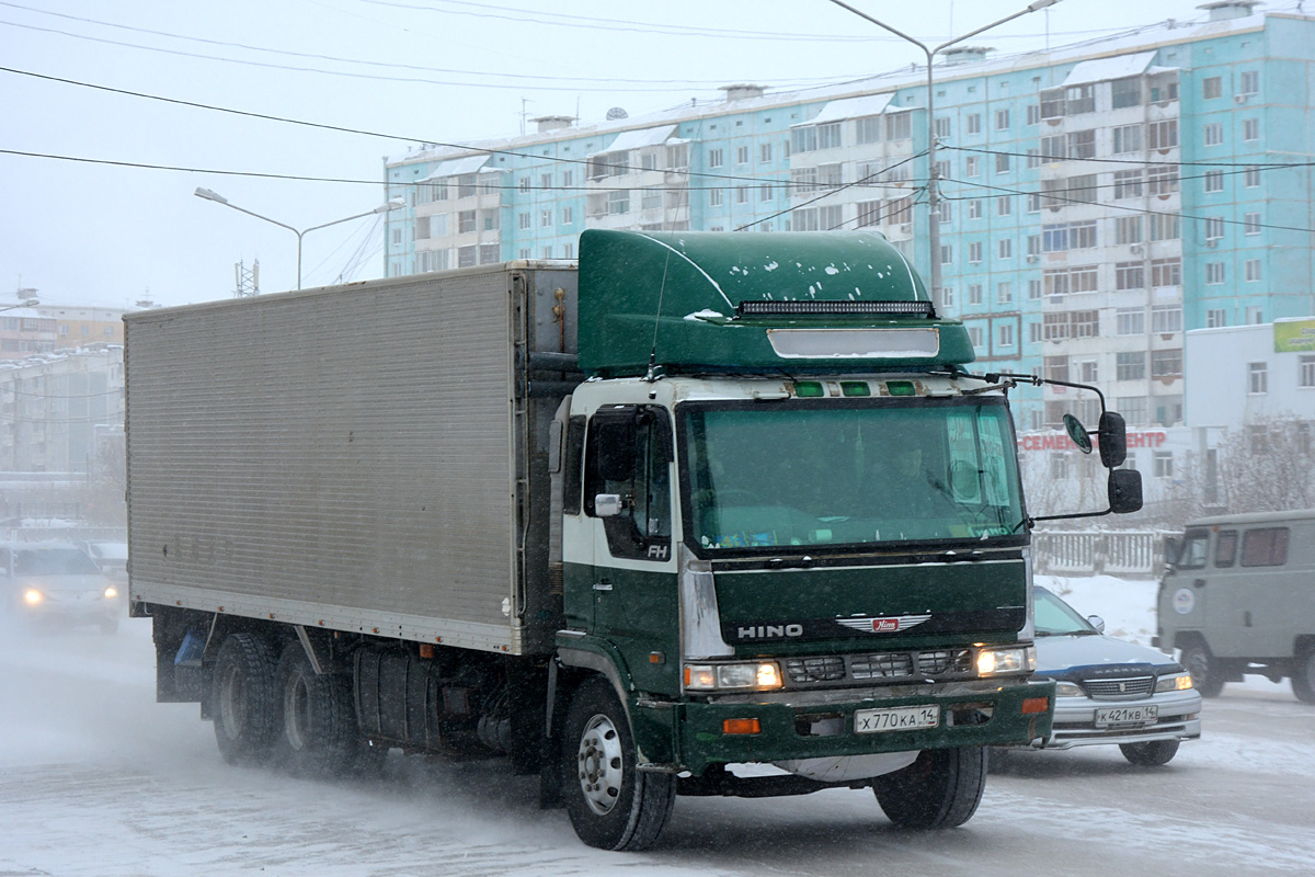 Саха (Якутия), № Х 770 КА 14 — Hino Profia