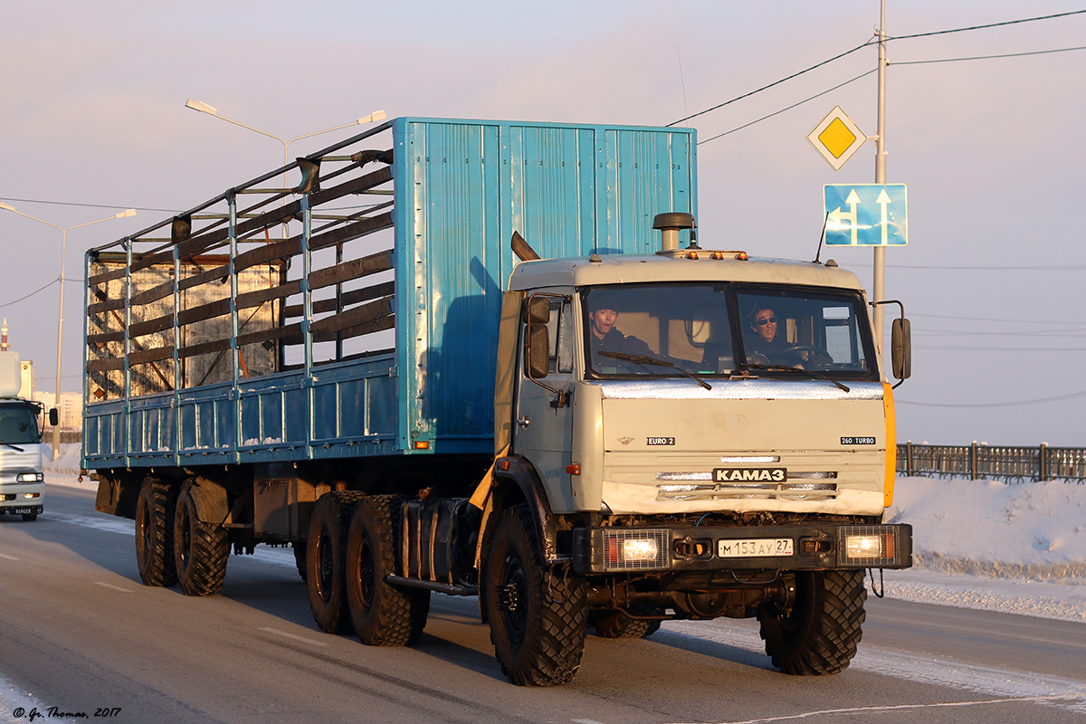 Саха (Якутия), № М 153 АУ 27 — КамАЗ-44108-13 [44108N]