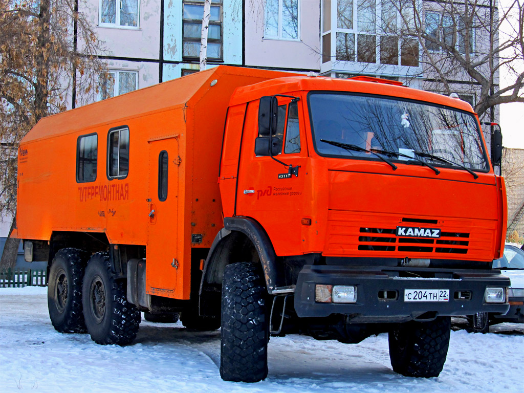 Алтайский край, № С 204 ТН 22 — КамАЗ-43118-15 [43118R]