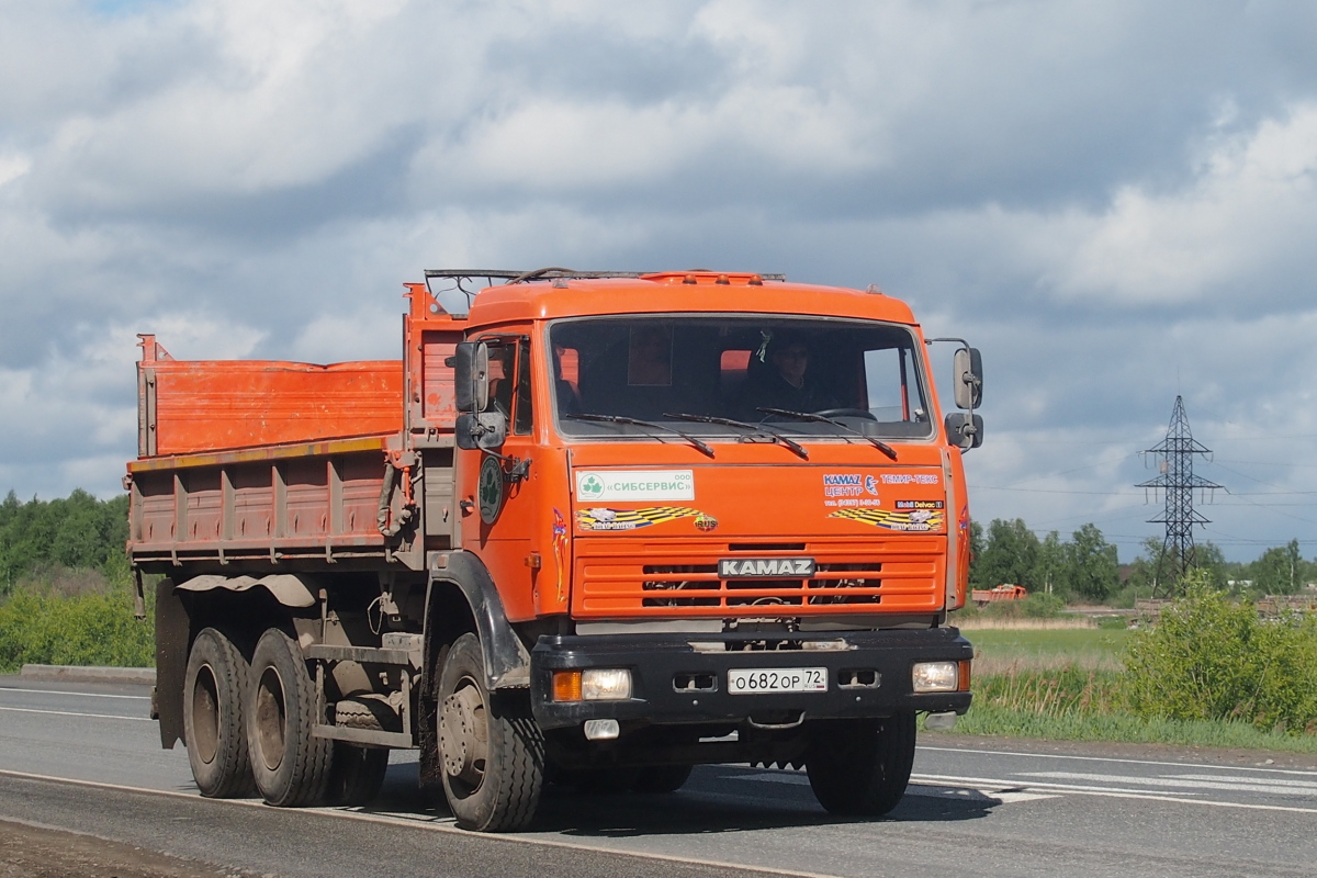 Тюменская область, № О 682 ОР 72 — КамАЗ-65115-62