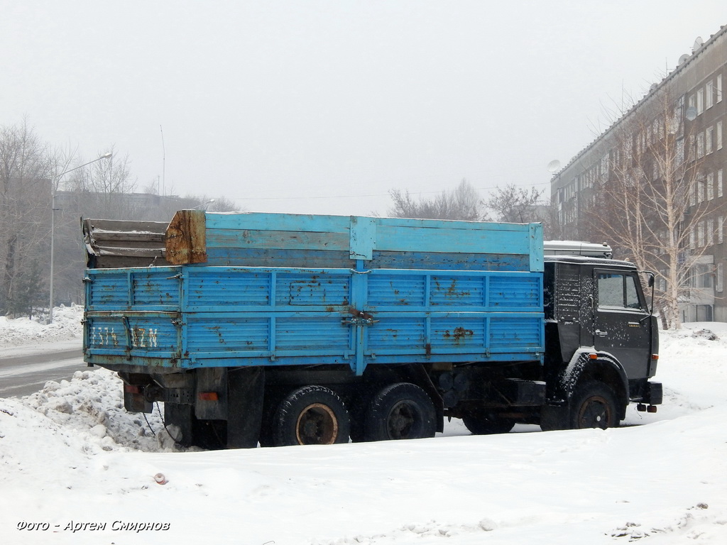 Восточно-Казахстанская область, № F 374 WZM — КамАЗ-5320