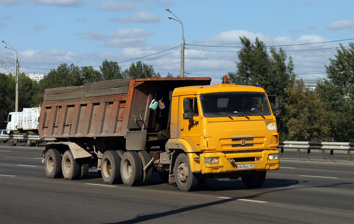 Красноярский край, № Х 649 ВА 124 — КамАЗ-65116-N3