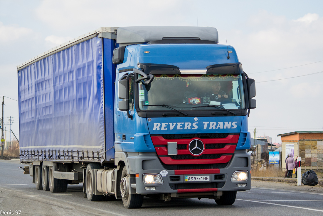 Закарпатская область, № АО 9771 ВЕ — Mercedes-Benz Actros ('2009) 1844