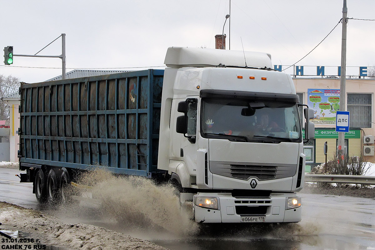 Санкт-Петербург, № В 066 РЕ 178 — Renault Premium ('2006) [X9P]