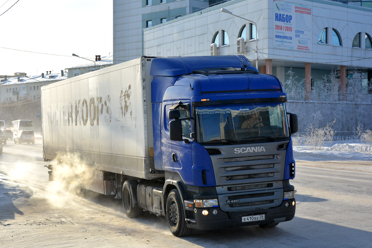 Амурская область, № Е 410 ВЕ 28 — Scania ('2004) R420