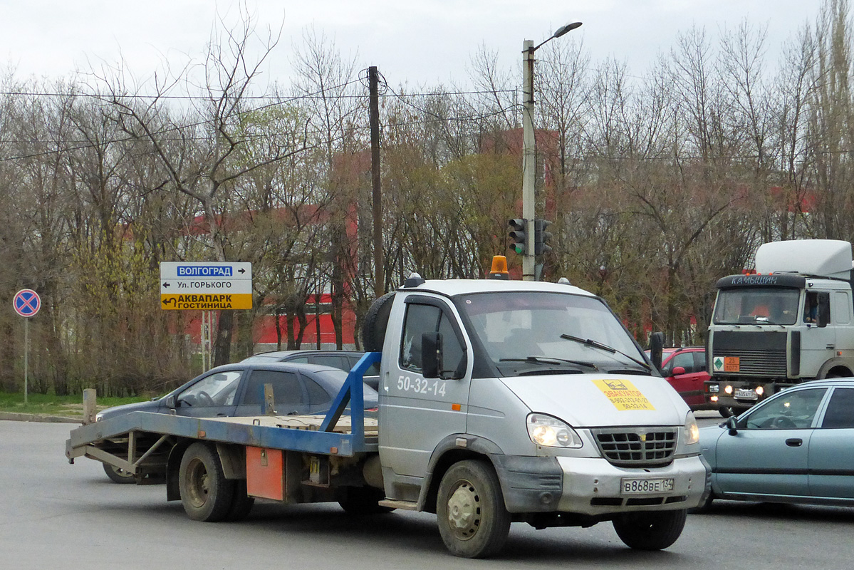 Волгоградская область, № В 868 ВЕ 134 — ГАЗ-33104 "Валдай"