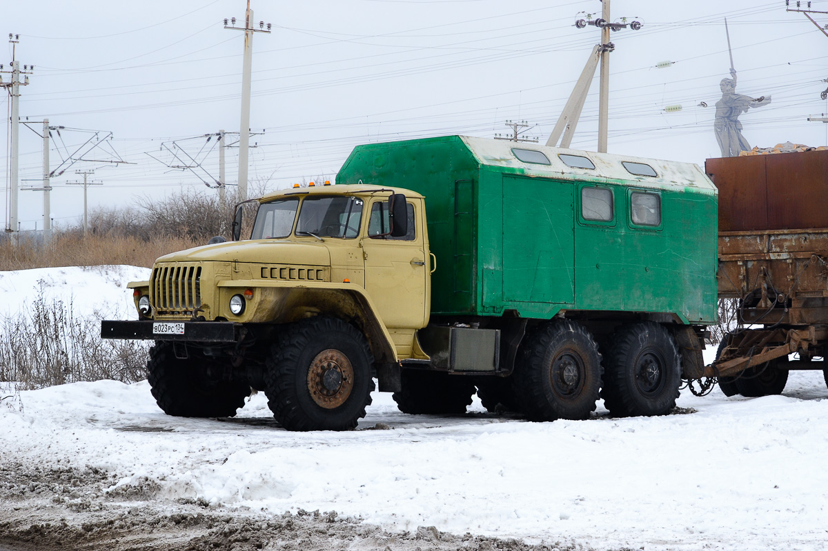 Волгоградская область, № В 023 РС 134 — Урал-4320-01