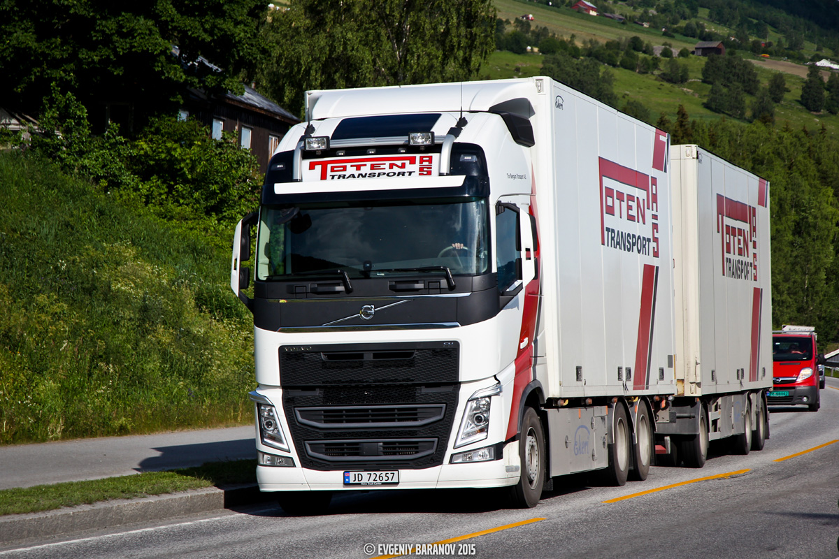 Норвегия, № JD 72657 — Volvo ('2012) FH16.550