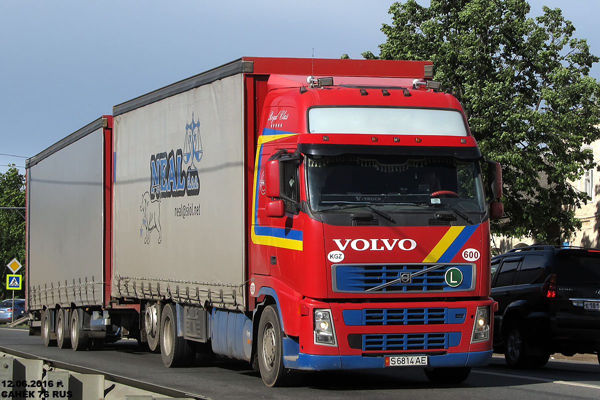 Киргизия, № S 6814 AE — Volvo ('2002) FH12.460