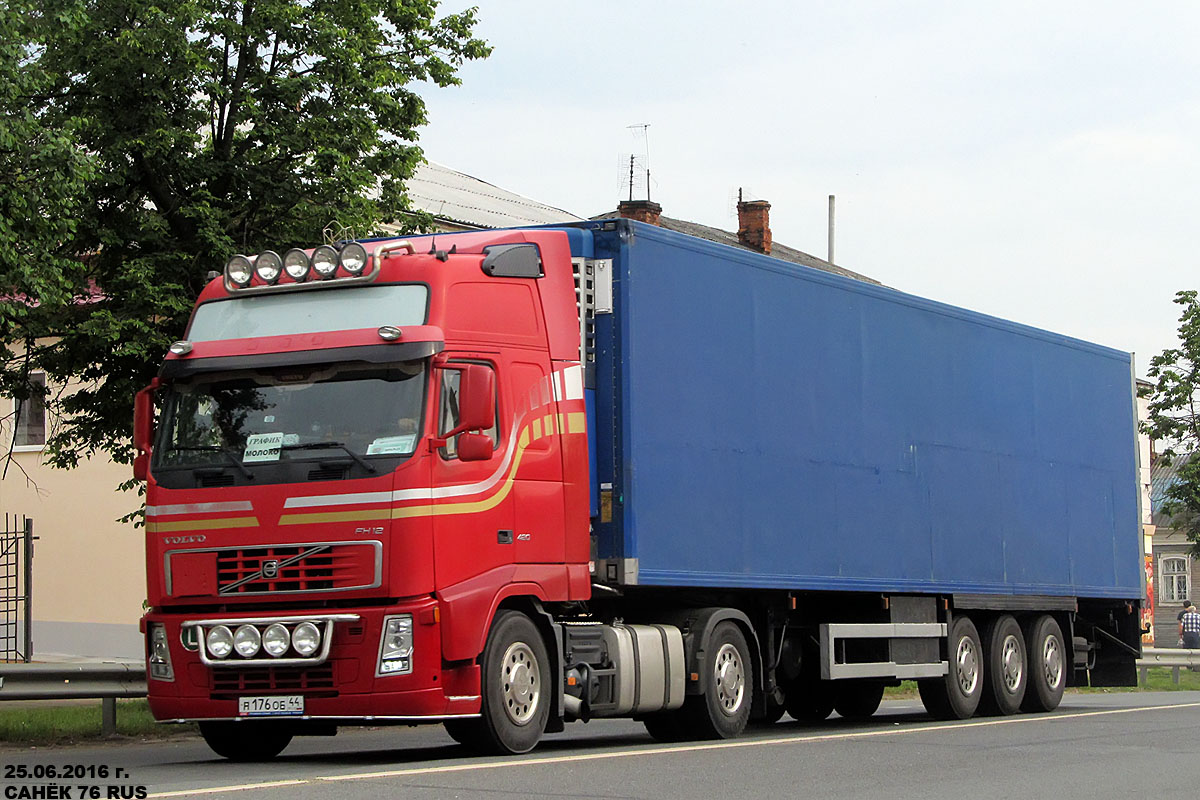 Костромская область, № Н 176 ОЕ 44 — Volvo ('2002) FH12.420