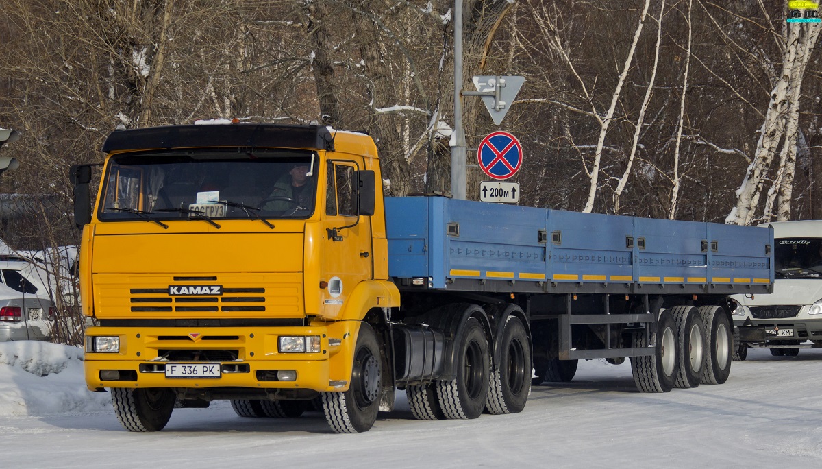 Восточно-Казахстанская область, № F 336 PK — КамАЗ-65116 [651160]