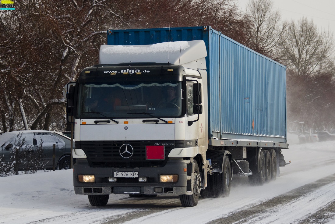 Восточно-Казахстанская область, № F 976 KP — Mercedes-Benz Actros ('1997) 1840