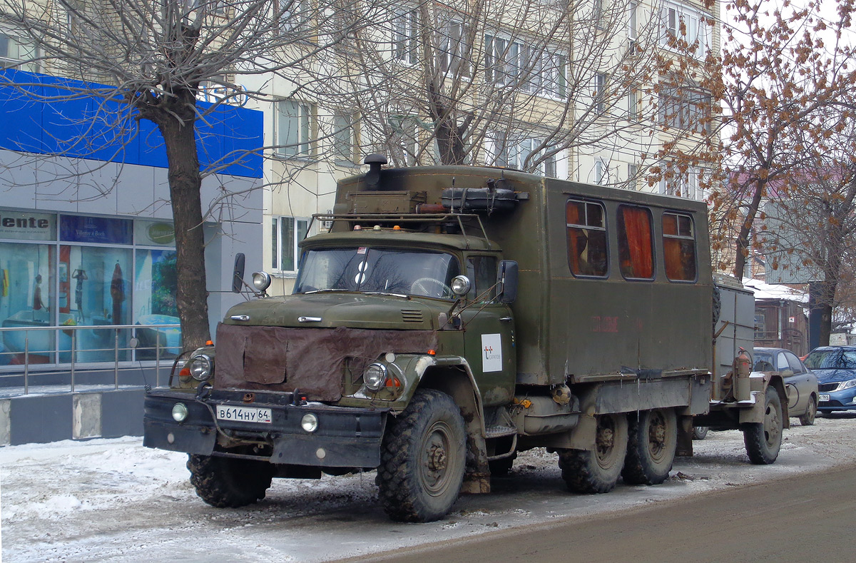 Саратовская область, № В 614 НУ 64 — ЗИЛ-131НА (УАМЗ)