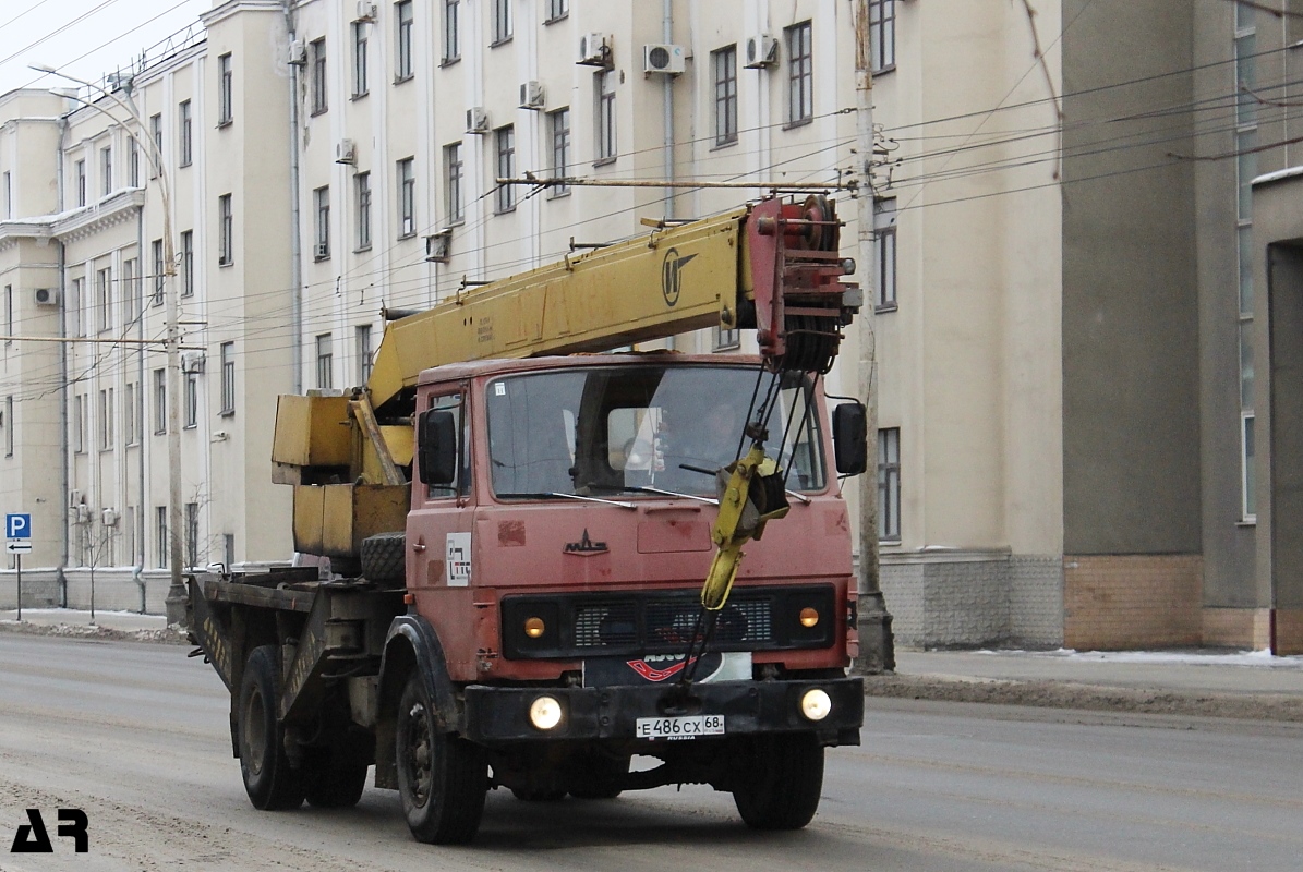 Тамбовская область, № Е 486 СХ 68 — МАЗ-5337 [533700]