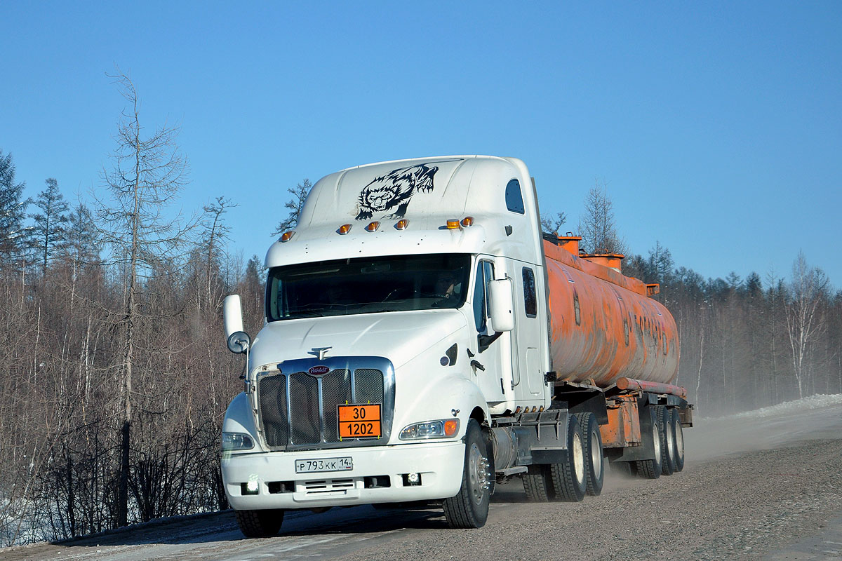 Саха (Якутия), № Р 793 КК 14 — Peterbilt 387