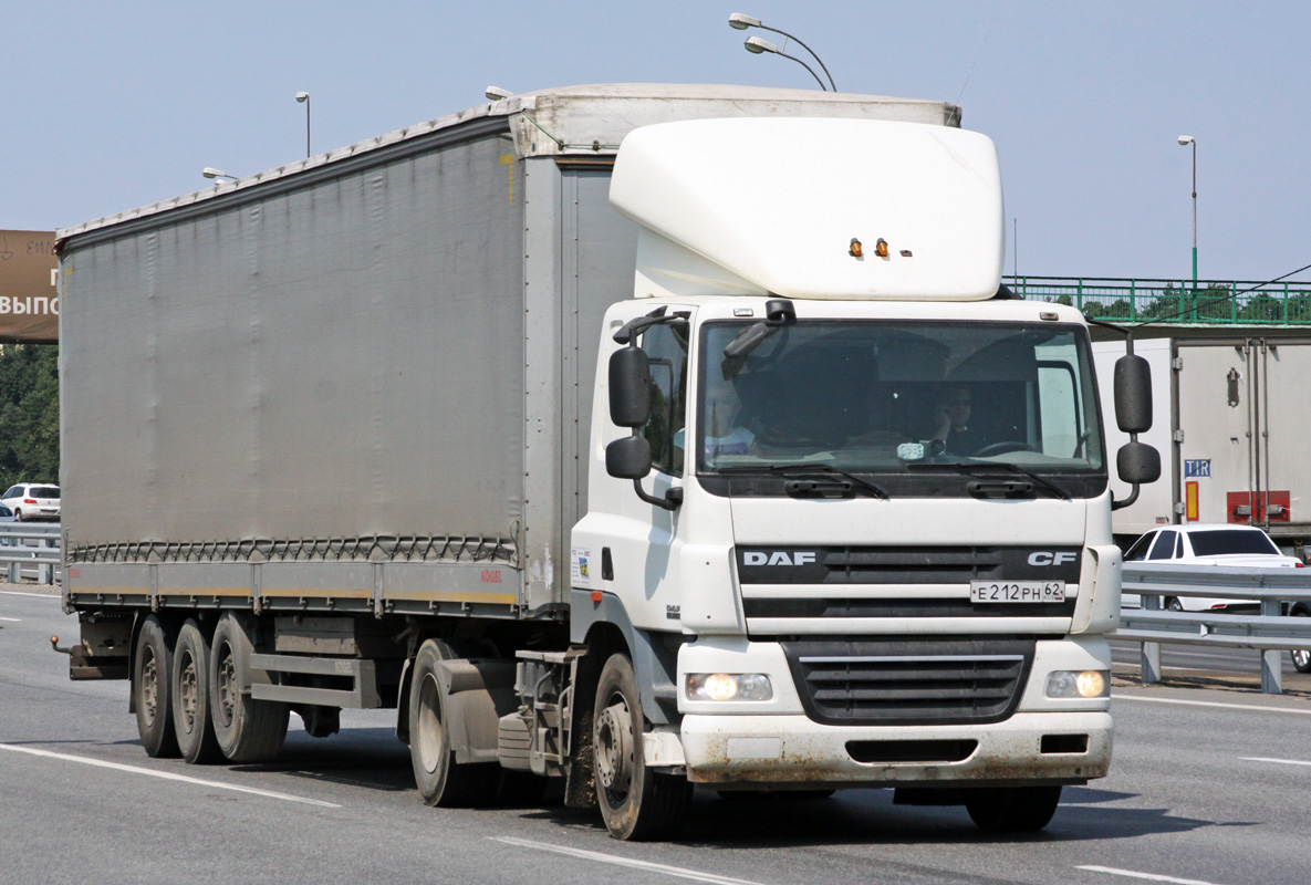 Рязанская область, № Е 212 РН 62 — DAF CF85 FT