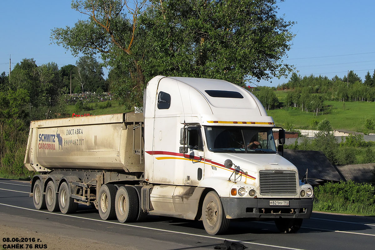 Московская область, № Р 821 МУ 190 — Freightliner Century Class