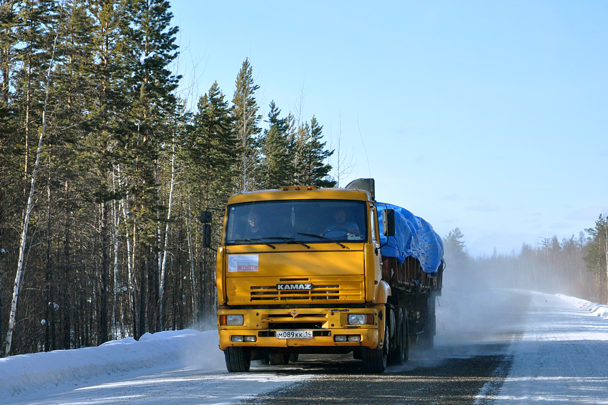 Саха (Якутия), № М 089 КК 14 — КамАЗ-65116 [651160]