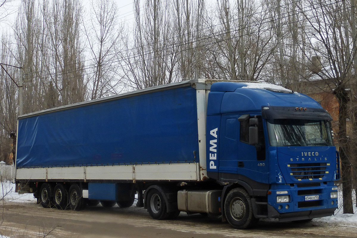 Волгоградская область, № В 546 СН 134 — IVECO Stralis ('2002) 430