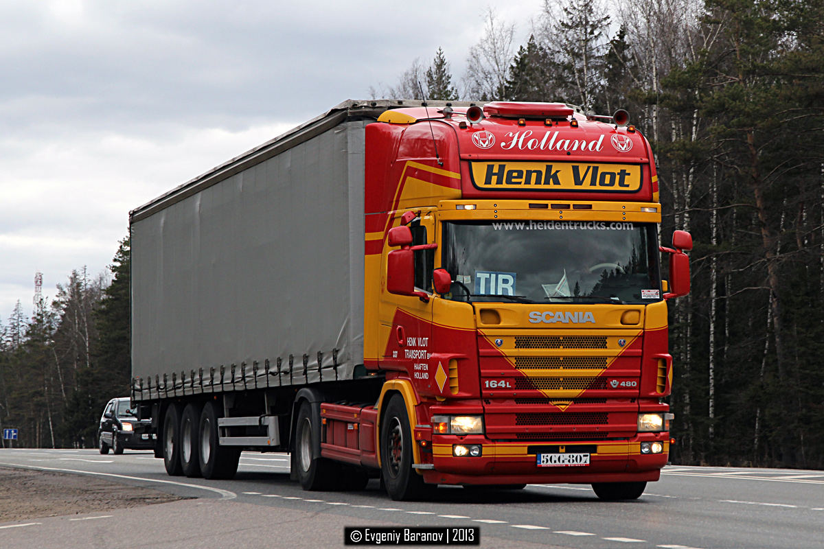 Нидерланды, № 5GG-807 — Scania ('1996) R164L