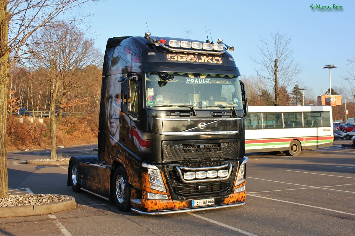 Германия, № HEF-AA 666 — Volvo ('2012) FH.540