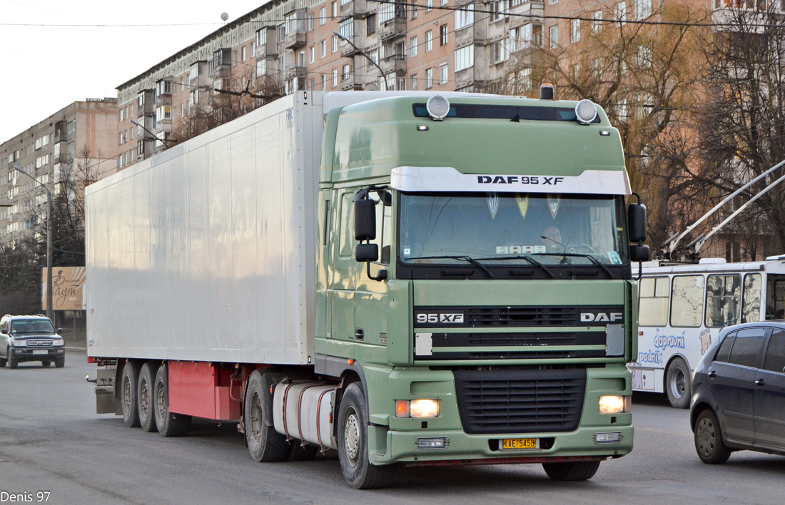 Греция, № IAE-5458 — DAF 95XF FT