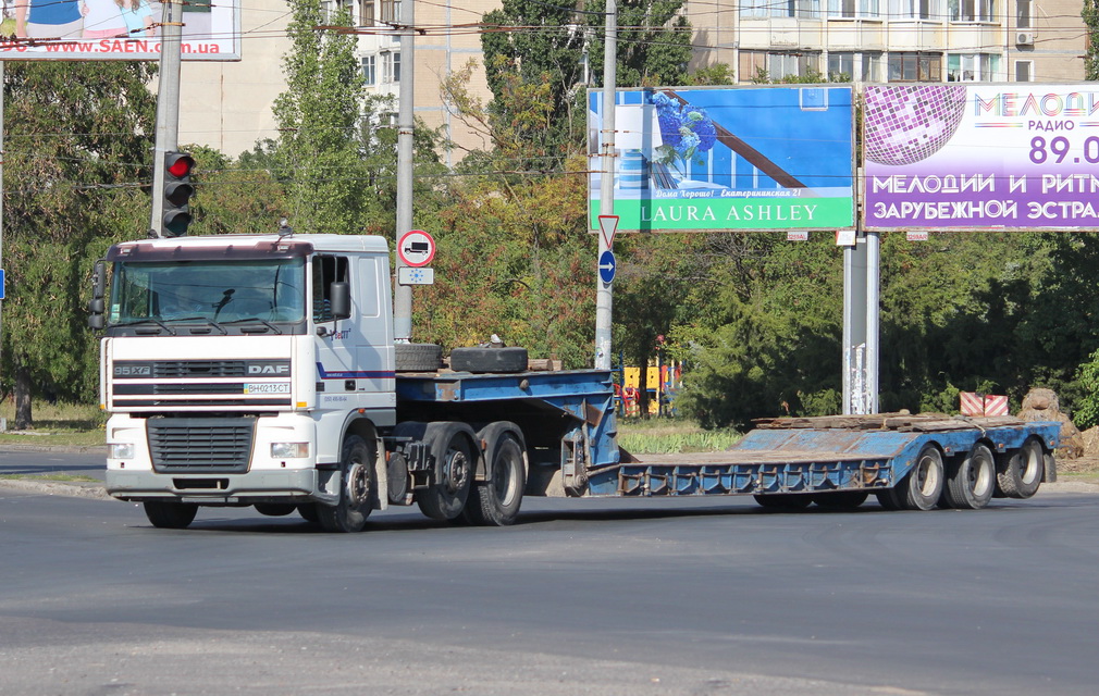 Одесская область, № ВН 0213 СТ — DAF 95XF FTG