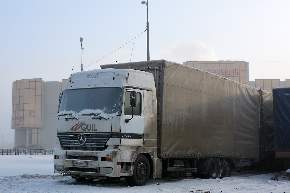 Санкт-Петербург, № В 745 ОР 178 — Mercedes-Benz Actros ('1997) 2535