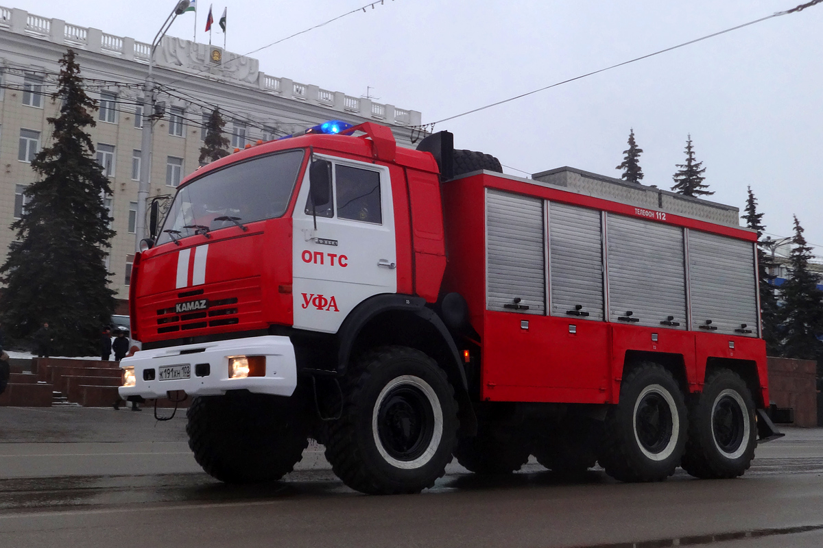 Башкортостан, № К 191 ХН 102 — КамАЗ-43114-15 [43114R]