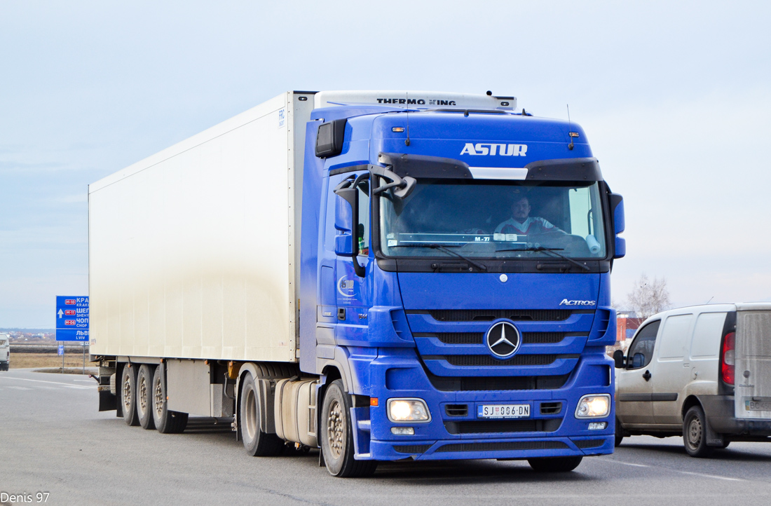 Сербия, № SJ 006-DN — Mercedes-Benz Actros ('2009) 1844