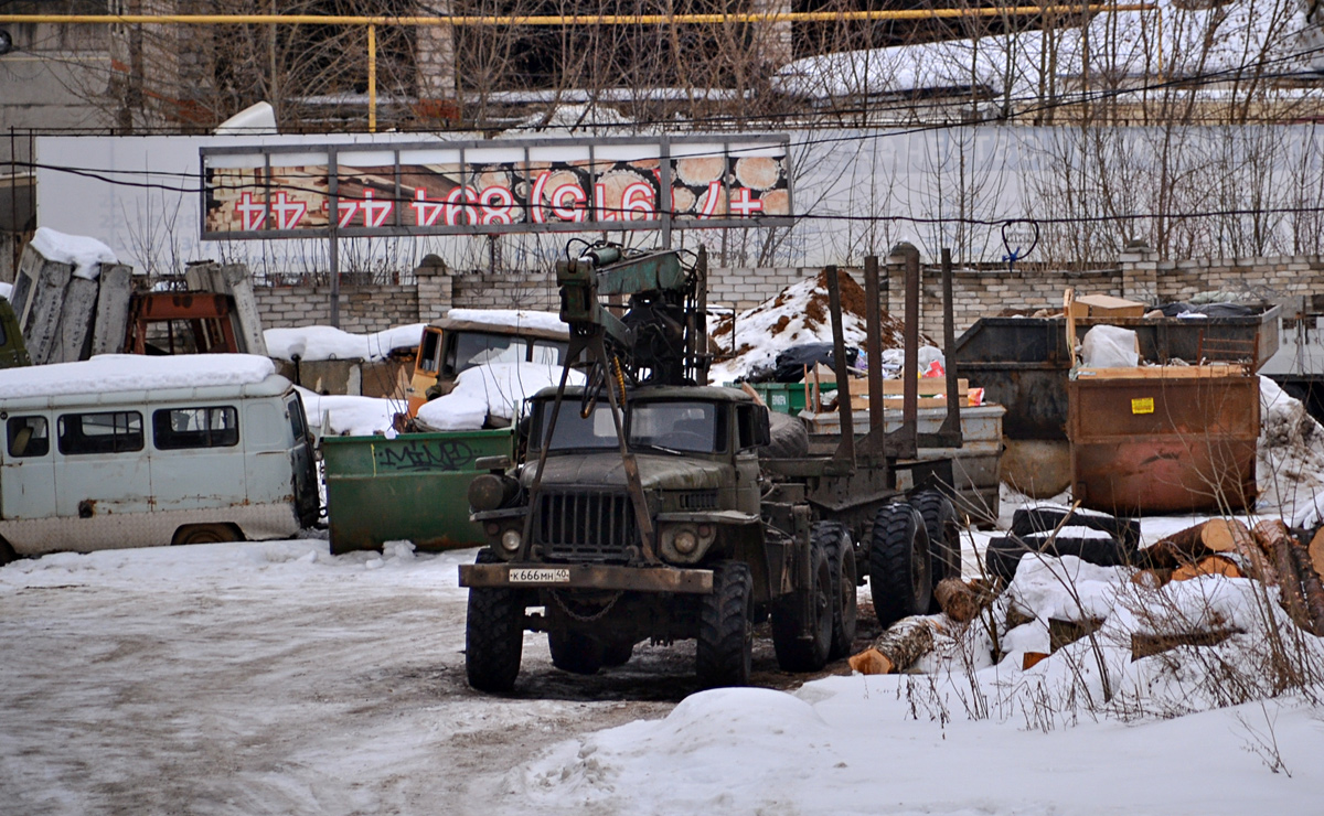 Калужская область, № К 666 МН 40 — Урал-4320-01