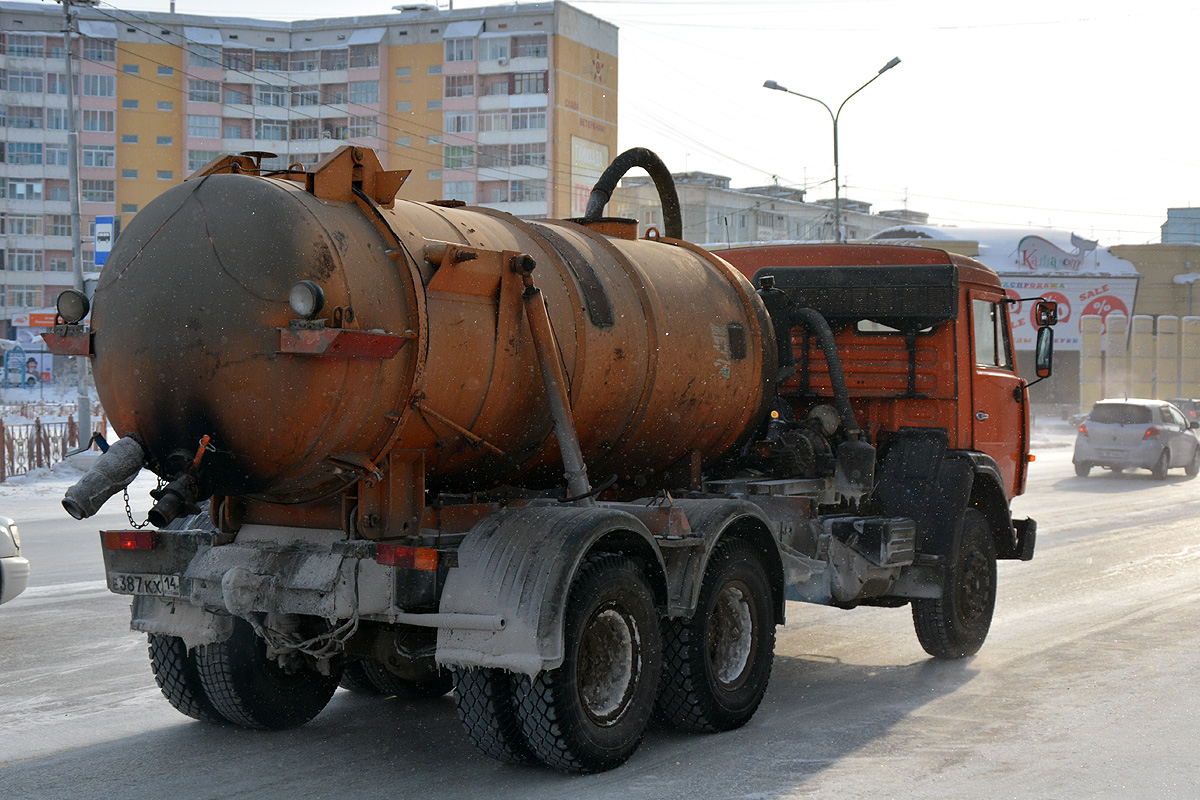 Саха (Якутия), № Е 387 КХ 14 — КамАЗ-53215-15 [53215R]