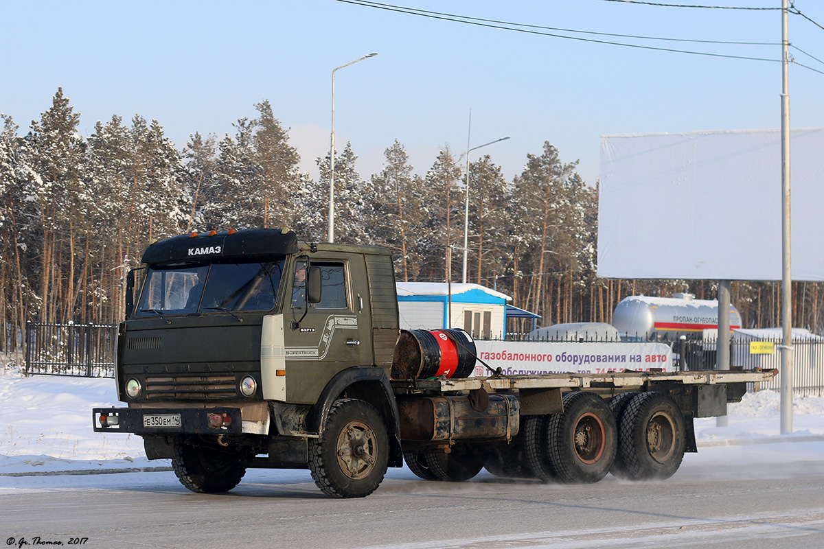 Саха (Якутия), № Е 350 ЕМ 14 — КамАЗ-53212