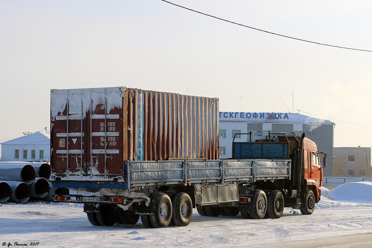 Саха (Якутия), № Т 900 КК 14 — КамАЗ-6460 [646000]