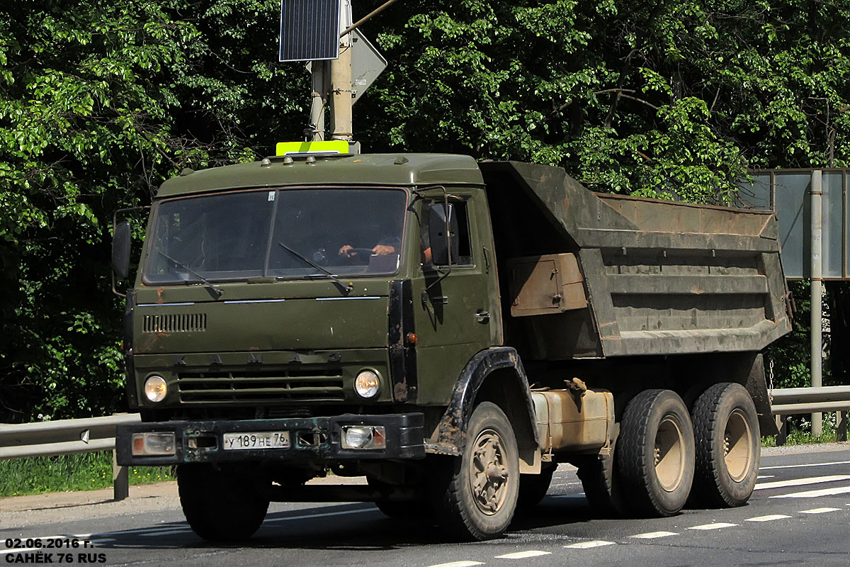 Ярославская область, № У 189 НЕ 76 — КамАЗ-55111 [551110]