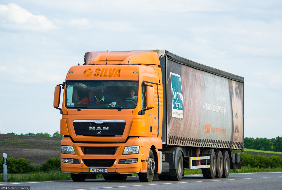 Волынская область, № 7 — MAN TGX ('2007) 18.440