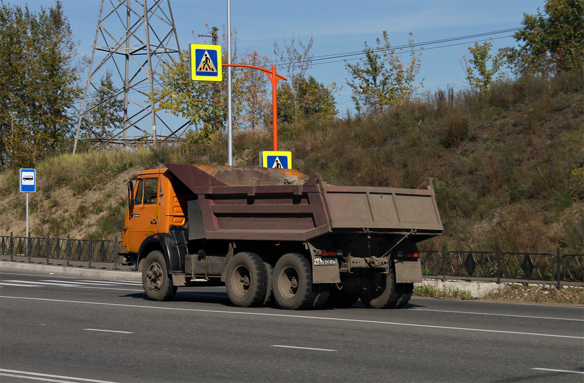 Красноярский край, № А 676 ОЕ 24 — КамАЗ-55111 [551110]
