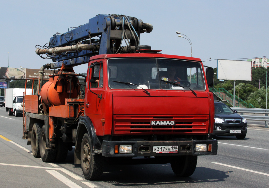Московская область, № К 317 УН 190 — КамАЗ-53213