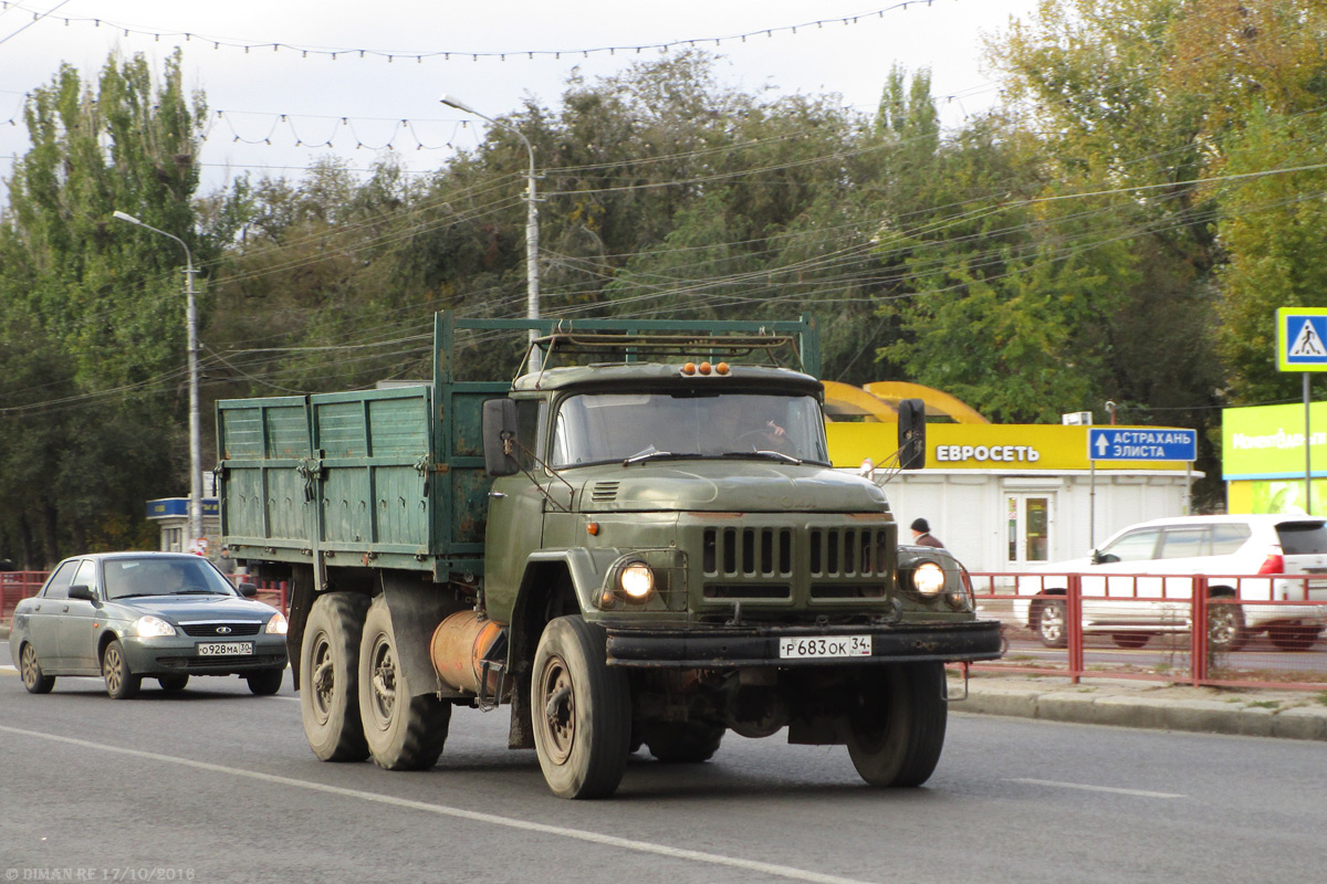 Волгоградская область, № Р 683 ОК 34 — ЗИЛ-131 Волгоградская область, № Р 683 ОК 34 — ЗИЛ-131