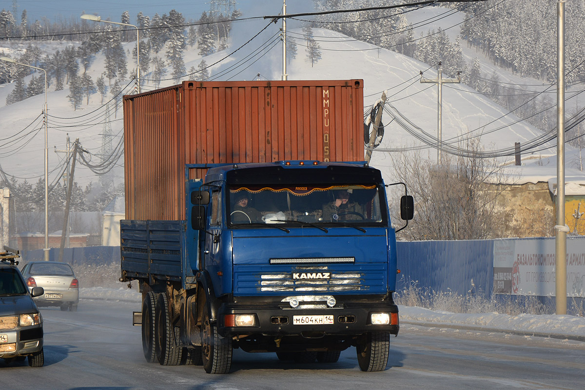 Саха (Якутия), № М 604 КН 14 — КамАЗ-53215-15 [53215R]