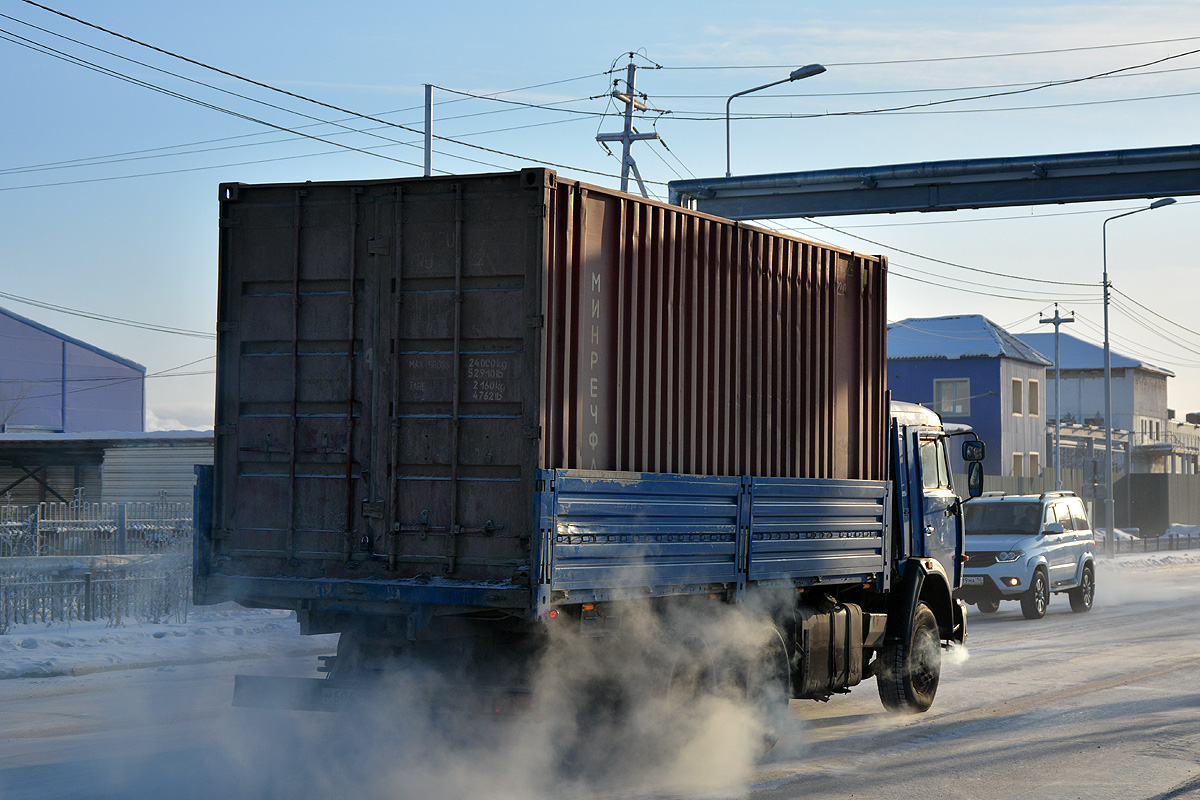 Саха (Якутия), № М 604 КН 14 — КамАЗ-53215-15 [53215R]