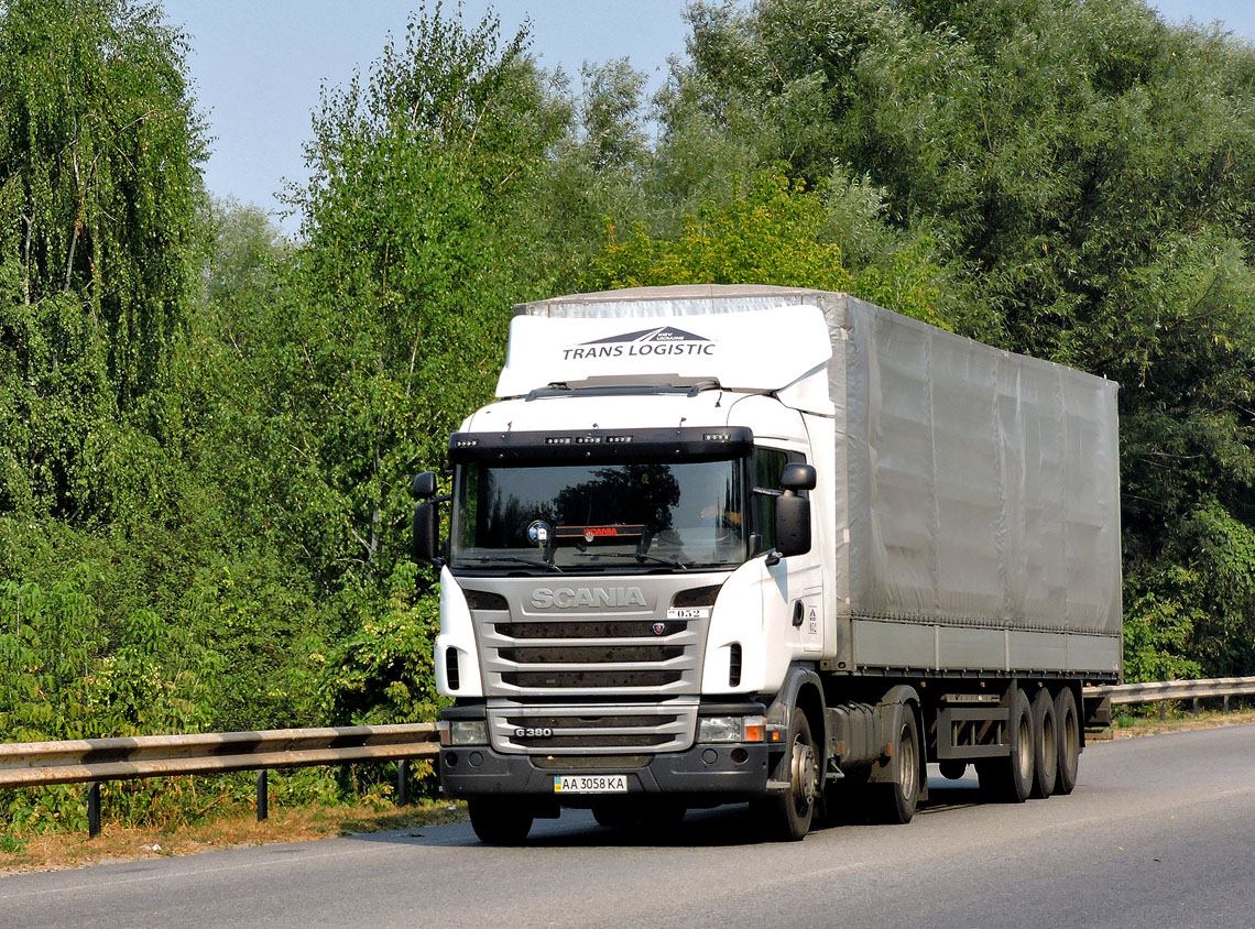 Киевская область, № 052 — Scania ('2009) G380