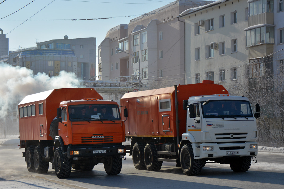 Чувашия, № В 248 МЕ 21 — КамАЗ-43114-15 [43114R]
