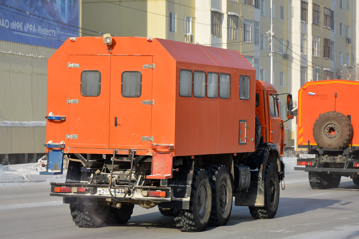 Чувашия, № В 248 МЕ 21 — КамАЗ-43114-15 [43114R]