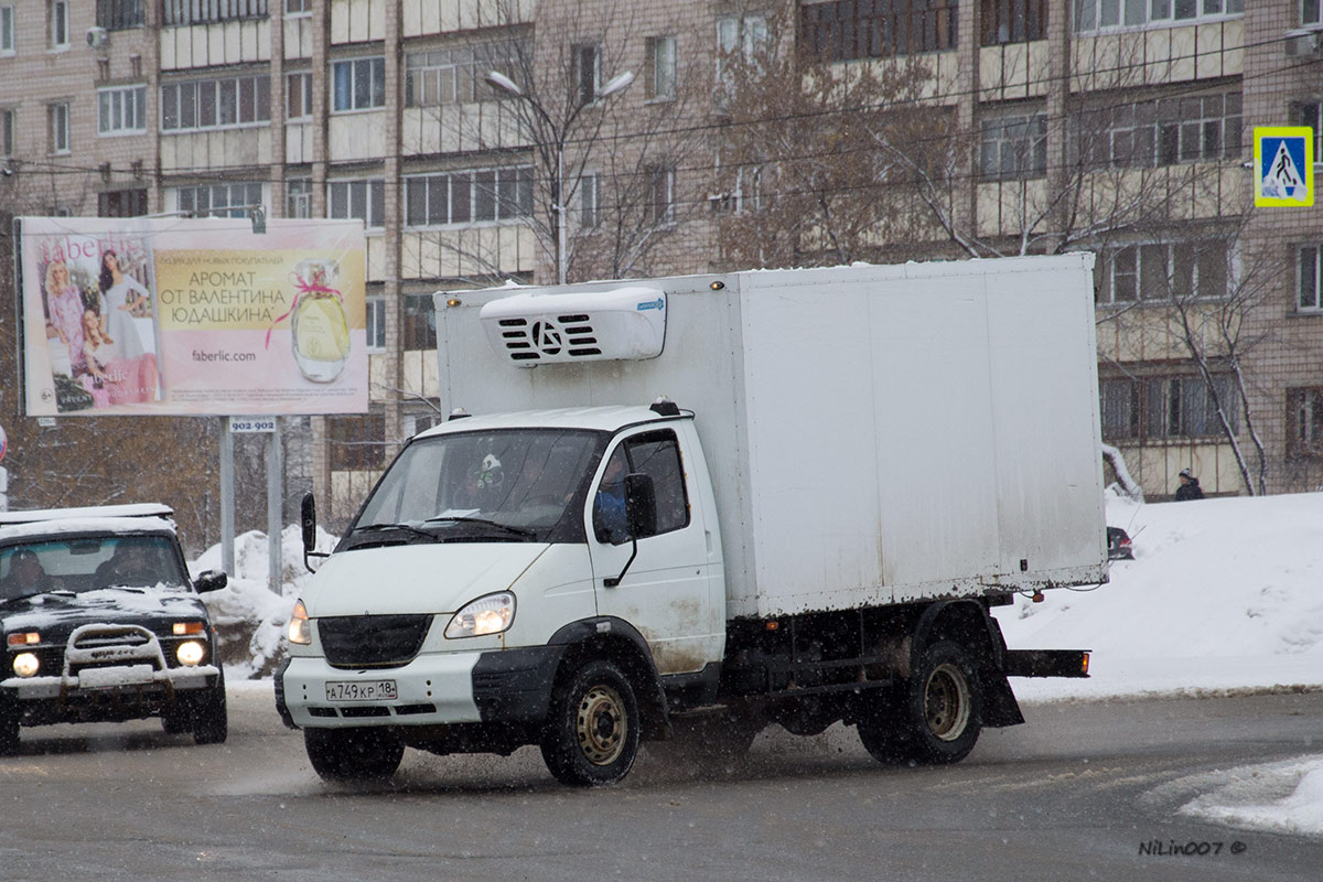 Удмуртия, № А 749 КР 18 — ГАЗ-33106 "Валдай"